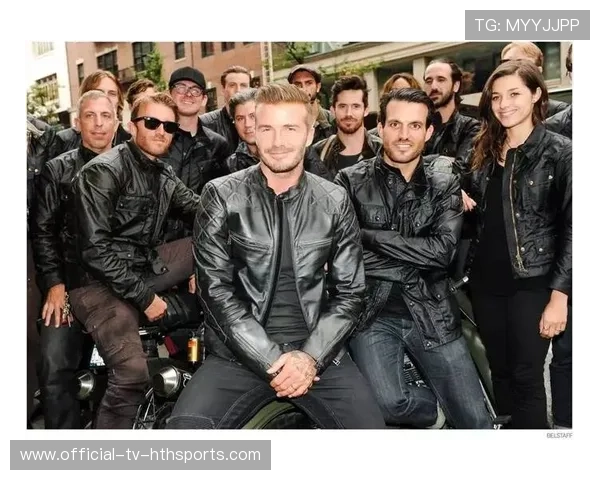 贝克汉姆又遇合影强者，萨巴伦卡：我站C位合理吧？，贝克汉姆belstaff